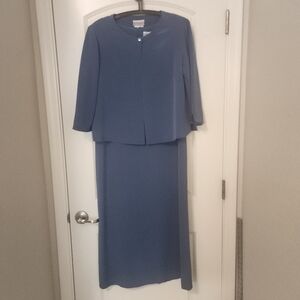 100% Silk Sheath Dress with Jacket